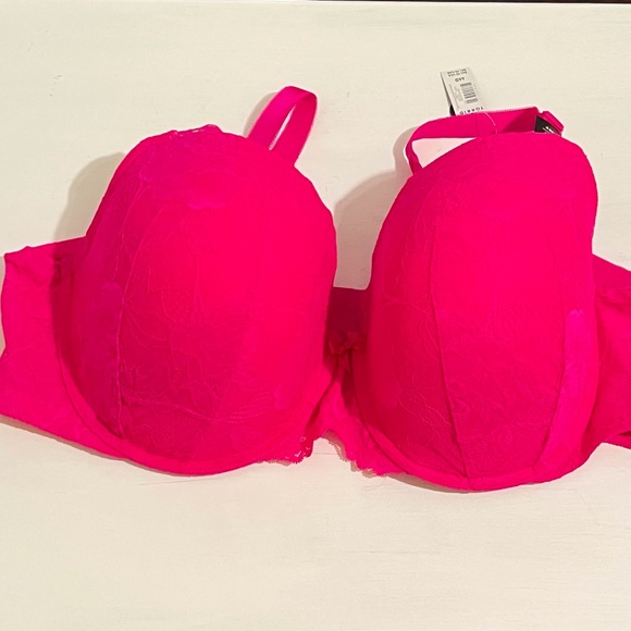 torrid Other - Torrid Hot Pink Lace Bra